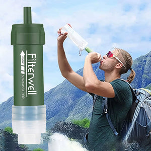 Personal Water Filter Straw Mini Water Purifier Survival Gear for Travel_3