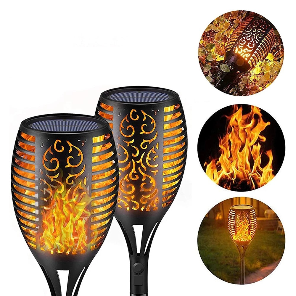 12LED Solar Flame Torch Light_0