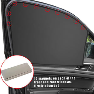 4pcs Magnetic Car Side Window Sunshades_9