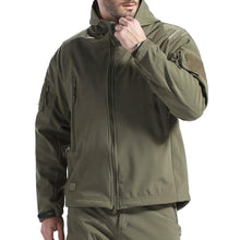 Men's Tactical Jacket Water Resistant Soft Shell Winter Coats_5