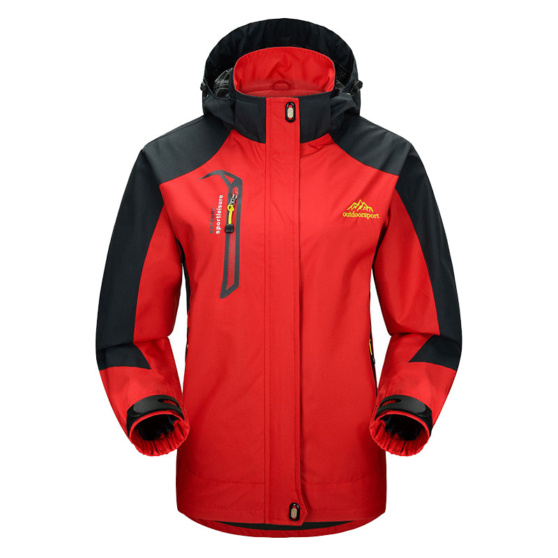 Women Windproof and Waterproof Mountaineering Jacket_0