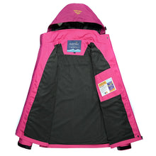 Women Windproof and Waterproof Mountaineering Jacket_4