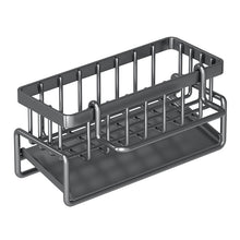 Multi-Functional Stainless Steel Sink Organizer with Drain Rack_4