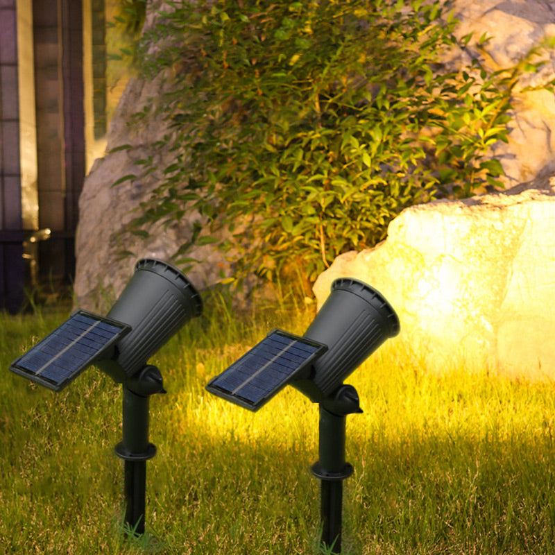 9 LEDs Waterproof Bright Solar Spotlights_0