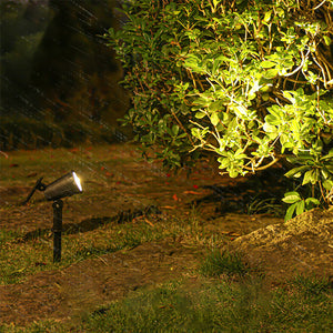 9 LEDs Waterproof Bright Solar Spotlights_4