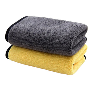 3/5/10Pcs Ultra-Soft Dual Layer Microfiber Towels for Car Washing and Household_15