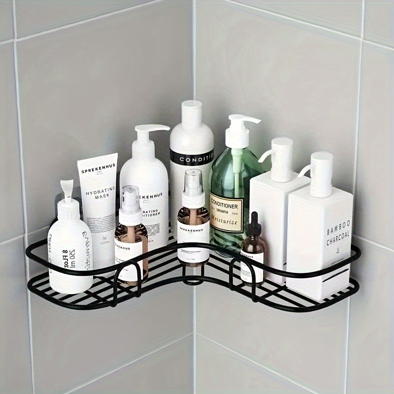 Iron Triangle Rack For Kitchen Bathroom Storage Rack_0