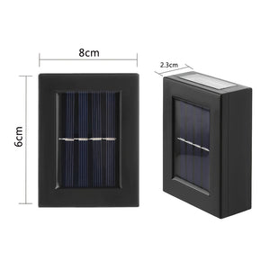Solar Powered Up and Down Spot Lights Outdoor Wall Light_11