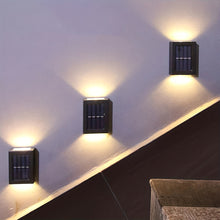 Solar Powered Up and Down Spot Lights Outdoor Wall Light_2