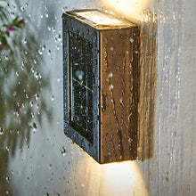 Solar Powered Up and Down Spot Lights Outdoor Wall Light_6