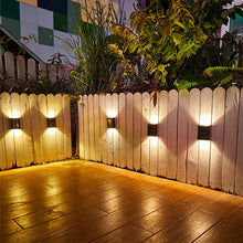 Solar Powered Up and Down Spot Lights Outdoor Wall Light_4