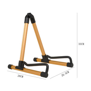 Aluminum Alloy Foldable Removable A-Frame Musical Rack Guitar Accessories_7