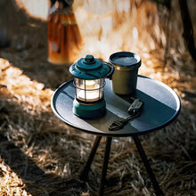 Ultralight Portable Folding Table Camping Round Table with Optional Light Stand_4
