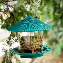 Outdoor Bird Feeder Hanging Nut Feeding Multiple Hole Dispenser Holder Food Container_2