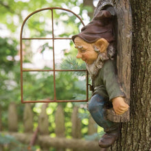 Garden Statue Elf Go Out Tree Hug Suitable for Courtyard Porch Garden Decoration_3