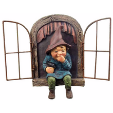 Garden Statue Elf Go Out Tree Hug Suitable for Courtyard Porch Garden Decoration_7