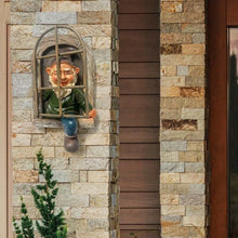Garden Statue Elf Go Out Tree Hug Suitable for Courtyard Porch Garden Decoration_2