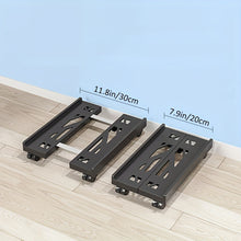 Ventilated Computer Tower Stand Mobile PC Tower Stand with 4 Caster Wheels_8
