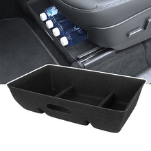 Felt Cloth Seat Hidden Box Storage Box Organizer Case For Tesla Model Y_0