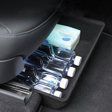 Felt Cloth Seat Hidden Box Storage Box Organizer Case For Tesla Model Y_5