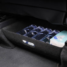 Felt Cloth Seat Hidden Box Storage Box Organizer Case For Tesla Model Y_4