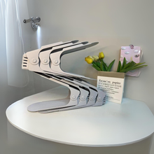 7 Pcs Double-Layer Integrated Adjustable Plastic Shoe Rack_12