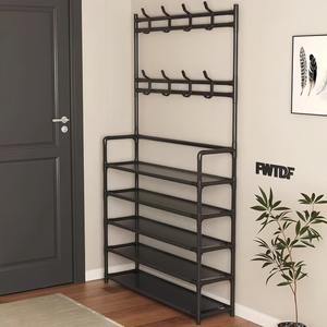 Multi-Layer Shoe Rack Clothes Hat Hangers Organizer Shelf_1