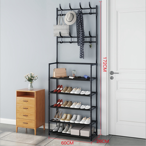 Multi-Layer Shoe Rack Clothes Hat Hangers Organizer Shelf_4