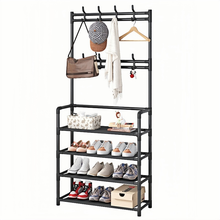 Multi-Layer Shoe Rack Clothes Hat Hangers Organizer Shelf_0