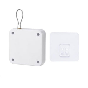 No Punching Automatic Door Closer Surface Door Stop Pull Cord_8