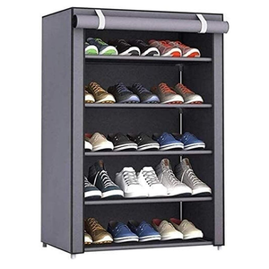 Nonwovens Fabric Dustproof Multilayer Shoes Cabinet Organizer_10