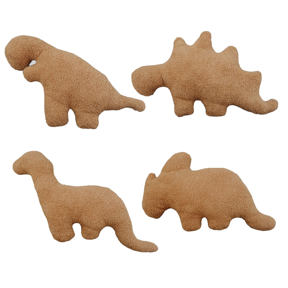 Dino Chicken Nugget Plush Toy Stuffed Pillow_0