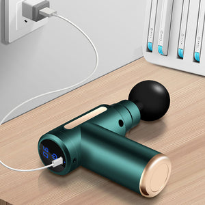 USB Rechargeable Deep Tissue Percussion Massage Gun_13