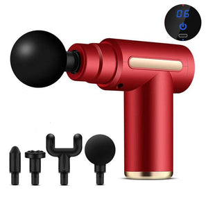 USB Rechargeable Deep Tissue Percussion Massage Gun_16