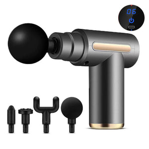 USB Rechargeable Deep Tissue Percussion Massage Gun_17
