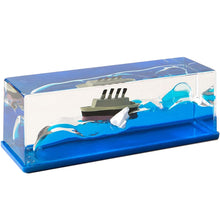 Cruise Ship Fluid Drift Bottle Desktop Decoration_5