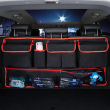 9 Pockets Oxford Back Seat Car Trunk Hanging Storage Bag Organizer_0