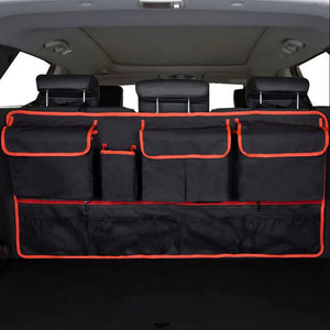 9 Pockets Oxford Back Seat Car Trunk Hanging Storage Bag Organizer_2