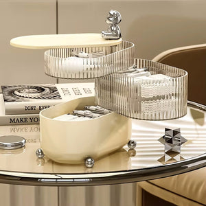 3 Layers Rotating Jewelry Storage Box_3