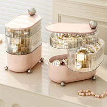 3 Layers Rotating Jewelry Storage Box_2