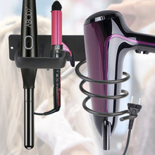 Wall Mounted Hair Dryer Holder Rack_0