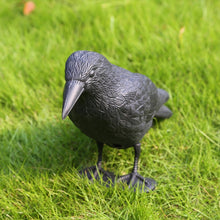 Simulation Black Crow Raven Pigeon Repellent_1