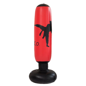 160cm Inflatable Boxing Kicking Sandbag PVC Tumbler Training Target_4