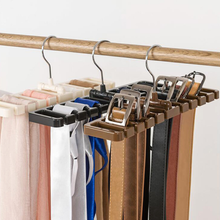 Tie Hanger Wardrobe Belt Rotating Organizer Rack_0