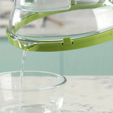 10 Inch Clear Microwave Splatter Cover with Water Steamer and Handle_6