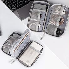 Travel Portable Digital Storage Bag USB Data Cable Organizer_3