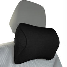 Car Headrest Neck Pillow Memory Foam Breathable Neck Support Protector_3