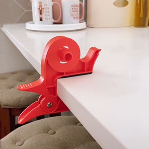 Tabletop Gift Wrapping Tool Clamp Solution Integrated Tape Dispenser_1