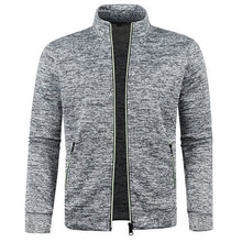 Men Zip Up Stand Collar Lightweight Workout Jacket_8