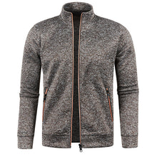 Men Zip Up Stand Collar Lightweight Workout Jacket_11